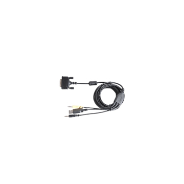 PC43 Dispatching Cable with USB Port&Dual Audio Jack