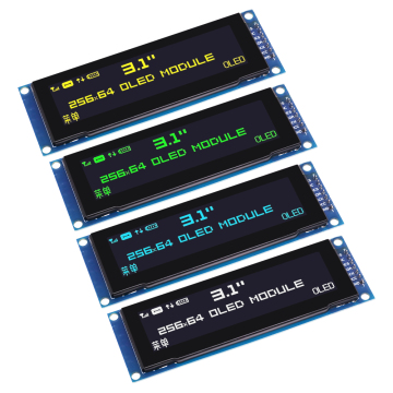 3.12 \ "Affichage OLED 256x64 Module LCD graphique DOTS avec contrôleur SSD1322
