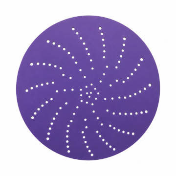 Filme de lixa roxo com furos de laser de precisão