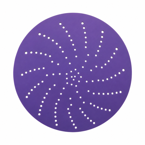 Filme de lixa roxo com furos de laser de precisão