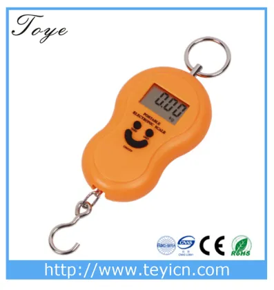 portable digital luggage scale, digital luggage weight scale, suitcase Scale(TY-S01-Blue)