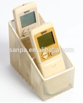 2015 Modern Fancy Household Item Metal Mesh Desk Table Organizer Holder