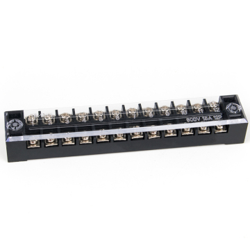 Double Row Screw Brass Conductor Terminal Block TB1512