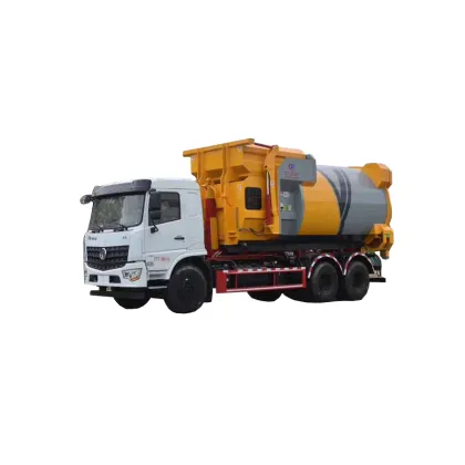 Municipal sanitation garbage truck