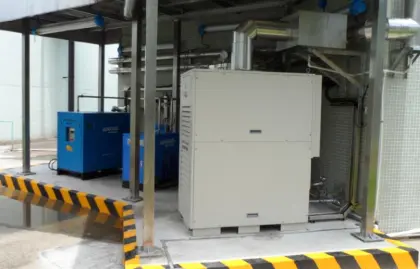 Non-explosive Screw Landfill Gas Compressor
