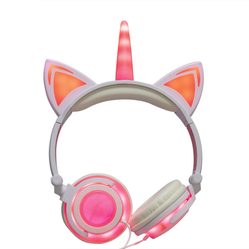 LX-UR107 Stereo Headsets Deluxe Unicorn Headphone