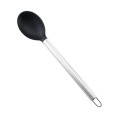 Silicone utensílio de cozinha cozinhar entalhada colher