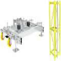 Plate-forme de transport à double mastmat modulaire