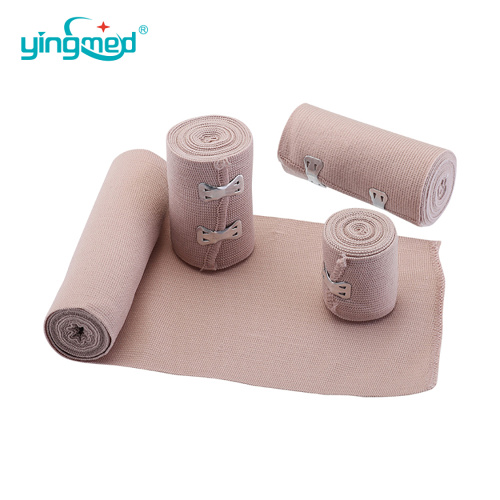 Skin Color Compression Elastic Bandage with Aluminium Clip