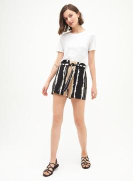 Zebra's Stripes ​Printed Board Shorts for Lady