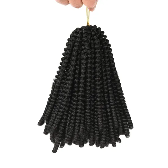 MYZYR Bob Spring Twist Crochet Braids 8inch Bomb Passion Twists Synthetic Braiding Hair Jamaica Bounce For Women jumbo braiding