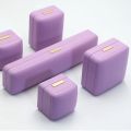 Mikrofaser -PU -Lederquadrat aus Diamond Schmuckschatulle