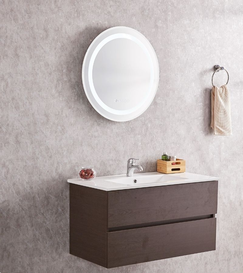 Wayfair led sale bathroom mirror