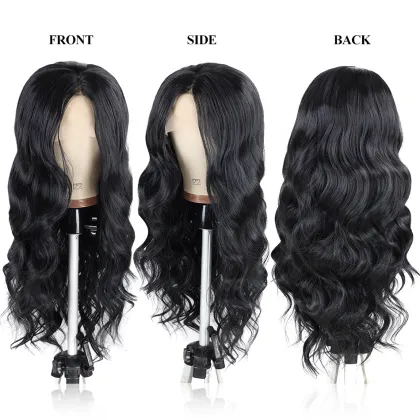 Wholesale Natural Hair Lace Front Wig Synthetic Hair Wig