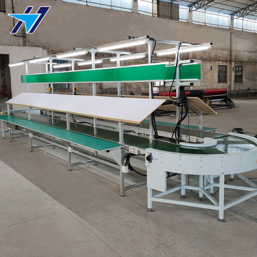 Belt table of ring turning machine