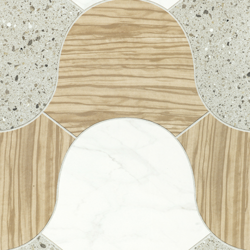 Terrazzo Look Decoration Ceramic Porcelain Floor Tiles