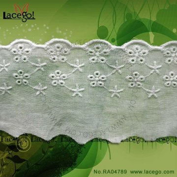 High quality fancy lace bead embroidery bridal laces