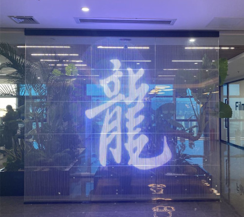 P5 Video Wall Display LED Glass Transparent Screen