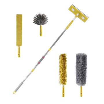 Stainless Steel Telescopic Extension Pole for Ceiling Fan Cleaning