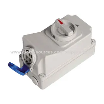 2014 CE Standard Electric Wall Mechanical Interlock Socket