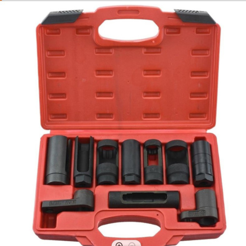 Oxygen sensor socket wrench removal tool 10 sets