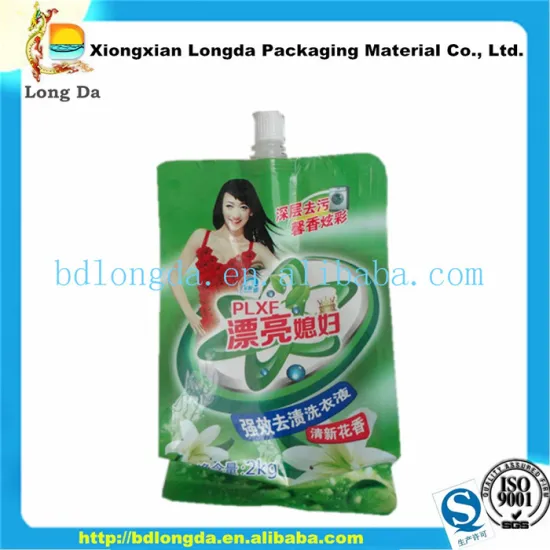 liquid clear drink stand up pouch with spout baby food