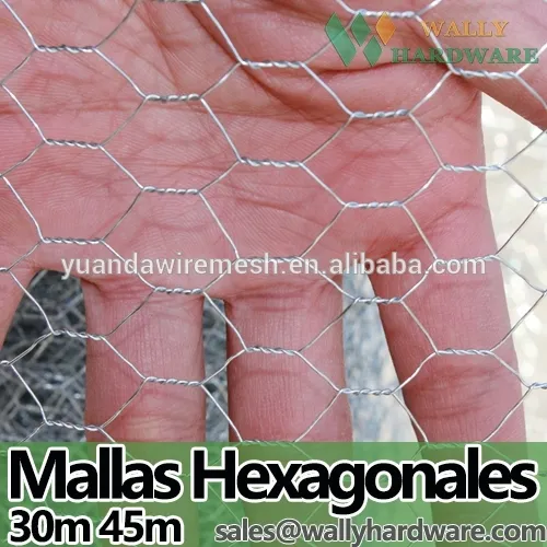 malla hexagonal precio half inch