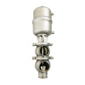 Stainless Steel Hygienic Pneumatic Flow Divert Valve