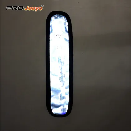 Reflective High Viz Blue Flashlight Armband