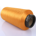 polyester yarn 75/72 raw white semi dull