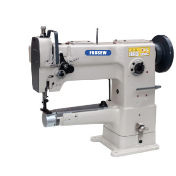 Máquina de coser de cuero de brazo de cilindro