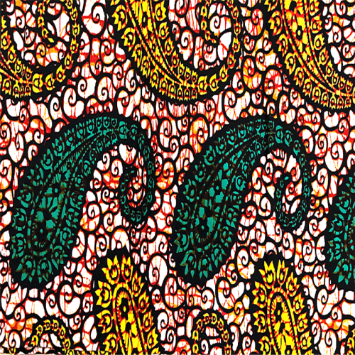 Elegant Wax Africa Knitting Polyester Printed Ladies Fabrics