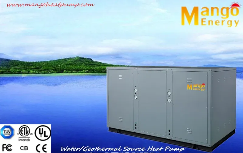 Central Air-Conditioning and Water-to-Water Heat Pump System
