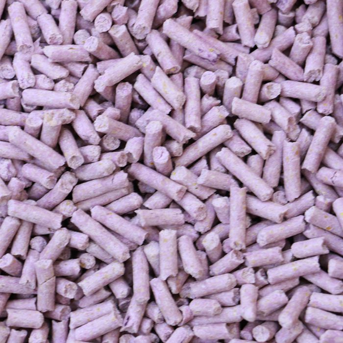 Lavender cat litter