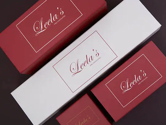 Handmade custom chocolate luxury packaging box