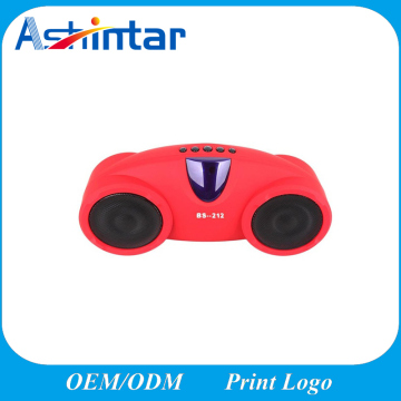 Bluetooth Speaker with Remote Control Hands-Free Call Loudspeaker Plastic Mini Speaker