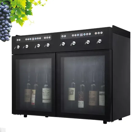 Electric Wine Dispenser: Automatic Aerator Touchless Glass Machine - 8 Bottles Wine Bar
