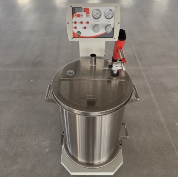 Máquina de recubrimiento de polvo electrostático inteligente para pulverización de metal