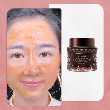 Rose Black Tea Extract Moisturizing Firming Anti-Aging Jelly Mask
