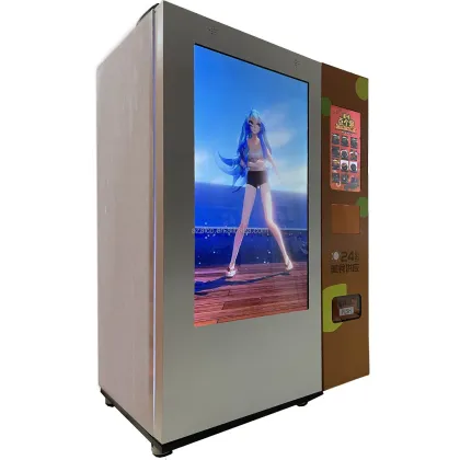 Cold and Hot Noodle Vending Machine with Lift Microwave Oven System and Indonesian Curry Fried Rice Membership Card Wechat Pay