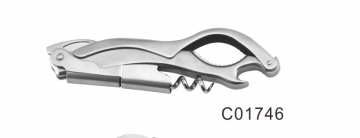 Red Wine Corkscrew Opener with Foil Cutter