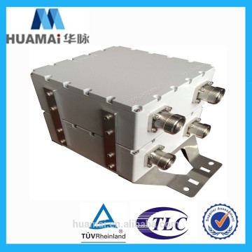 HM-1998-03 Twin Unit Dual Band rf combiner ,Diplexer LTE700+CDMA850 LTE900 698-803,824-960MHz