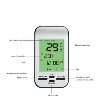 wifi pool termometer vatten flytande damm termometer