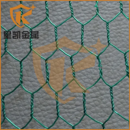 Hexagonal plastic wire mesh