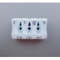 4 Poles Multipolar Fast Connector with release button