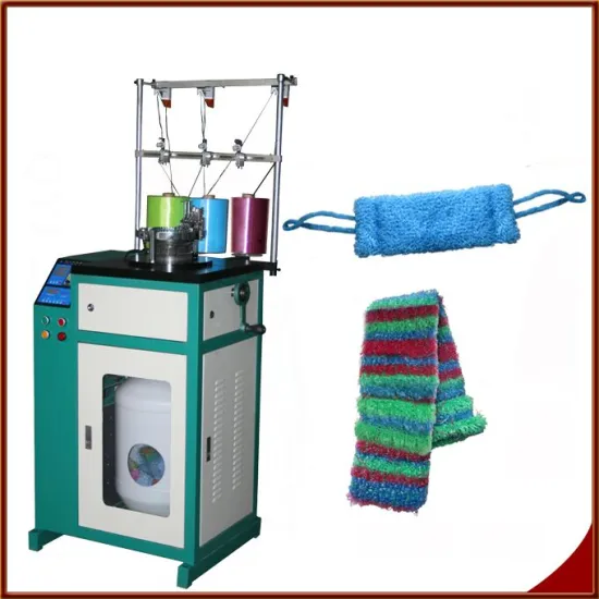 bath strip knitting machine for three colors