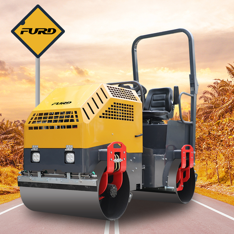 Superior quality Driving 1.8 Ton Vibratory Road Roller Mini Road Roller