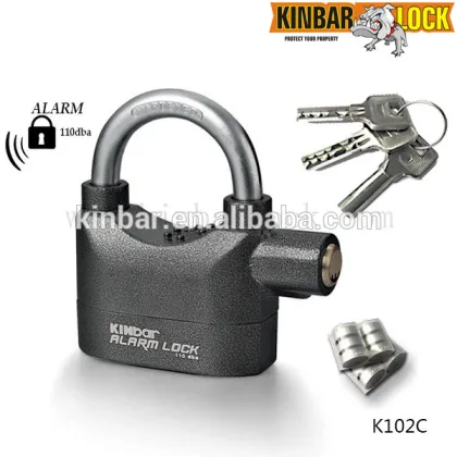 Alarm padlock Kinbar safety padlock