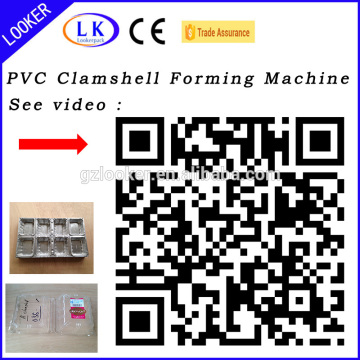 Blister Forming Machine for clamshell blister packing