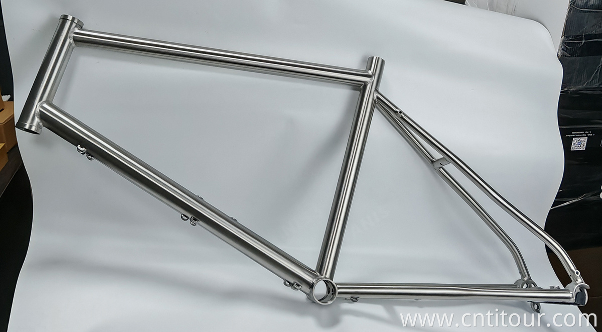Titour Titanium Mini Velo Bicycle Frame 451